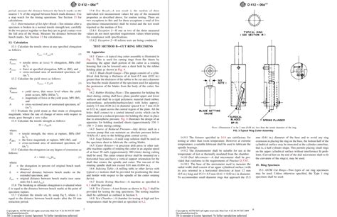 Standard Test Methods for Vulcanized Rubber and